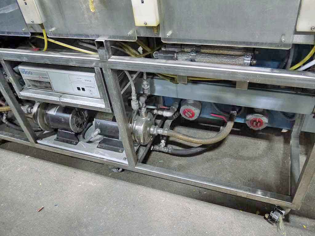 Bathy' s, strip cleaning system, 8" strip width, (2) entry rinse tanks, electrostatic cleaning tank, (4) exit - Image 10