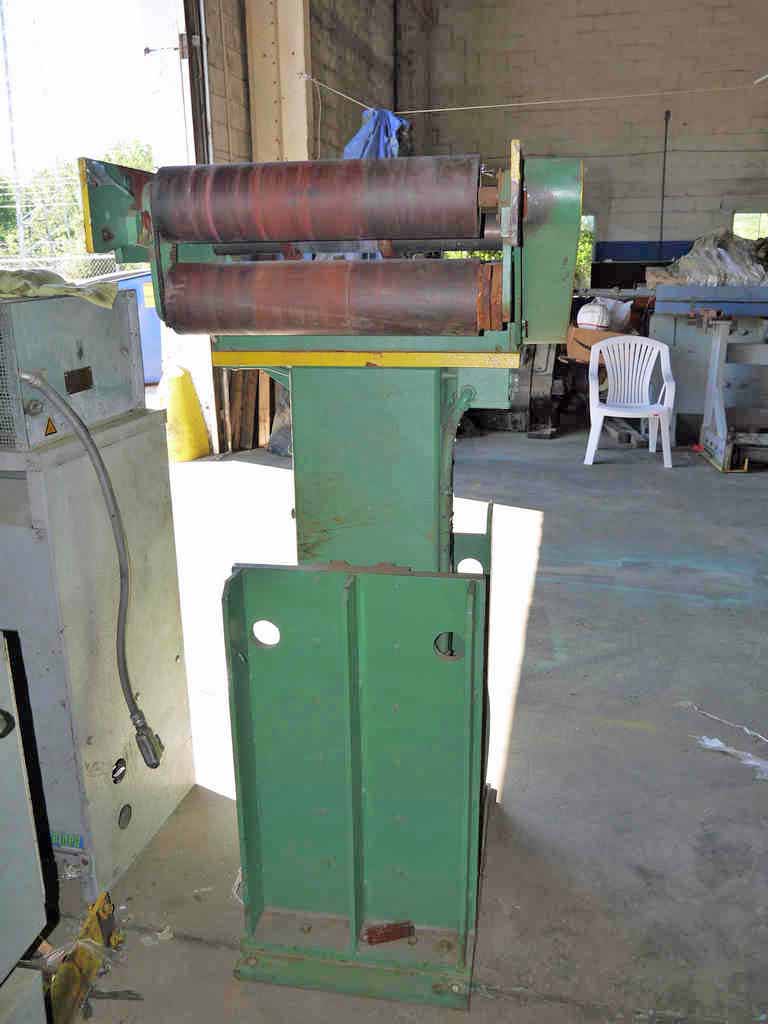 Ruesch, rewind tension bridle, entry separator tooling bars, 5" diameter x 20" face bridle rolls - Image 2