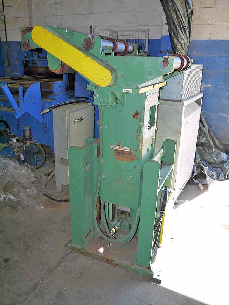 Ruesch, rewind tension bridle, entry separator tooling bars, 5" diameter x 20" face bridle rolls - Image 3