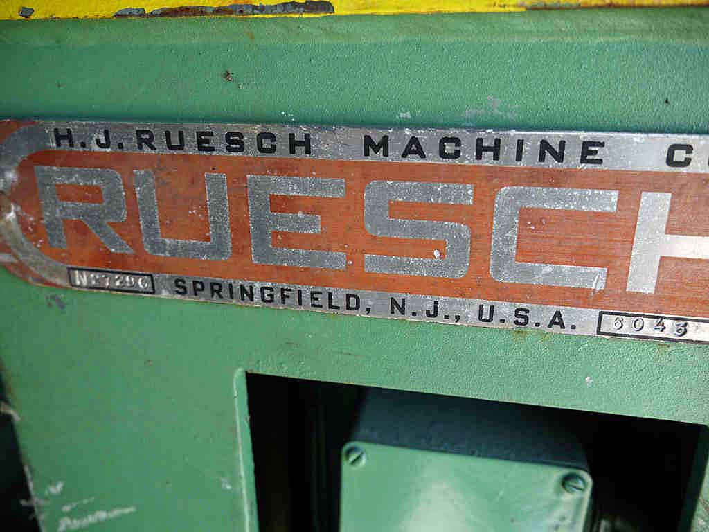 Ruesch, rewind tension bridle, entry separator tooling bars, 5" diameter x 20" face bridle rolls - Image 4