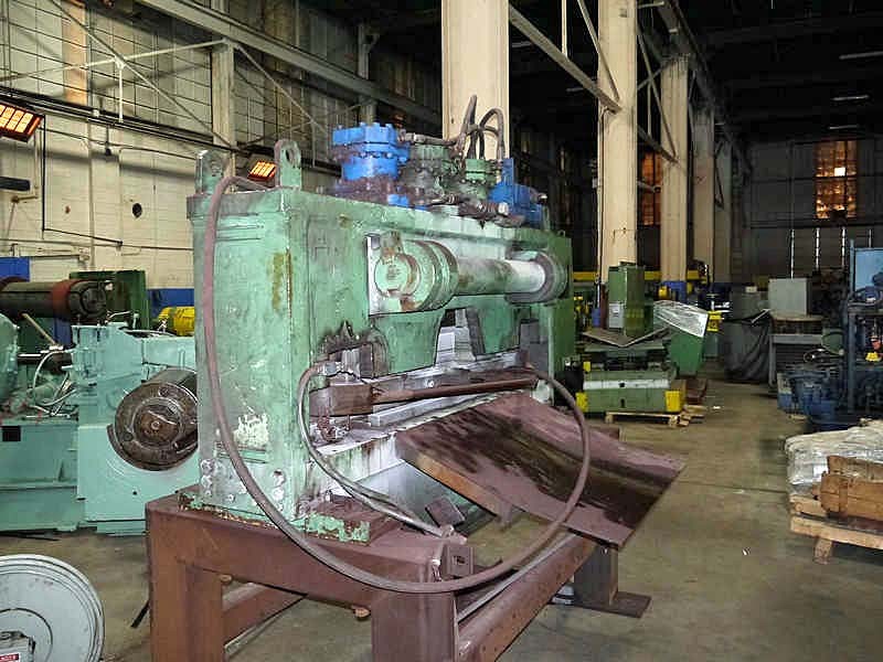 .25" x 54" Riise, hydraulic crop shear, 3 hydraulic cylinders, 52.5" pass line - Image 2
