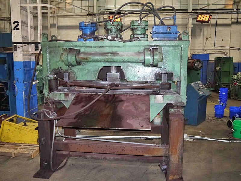 .25" x 54" Riise, hydraulic crop shear, 3 hydraulic cylinders, 52.5" pass line - Image 3