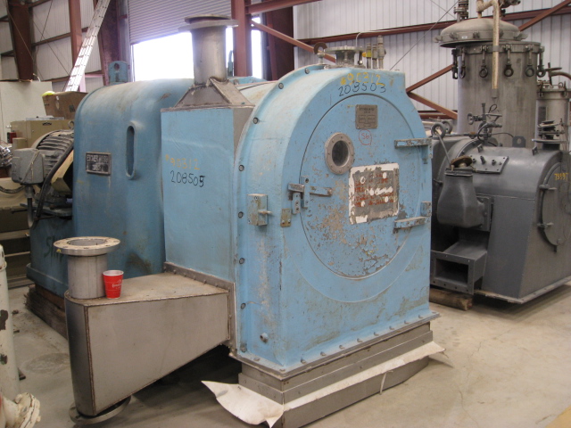 31" x 17" Escher-Wyss #P-5, 60 HP, 1775 RPM, pusher type, hydraulic drive, #90312 - Image 3