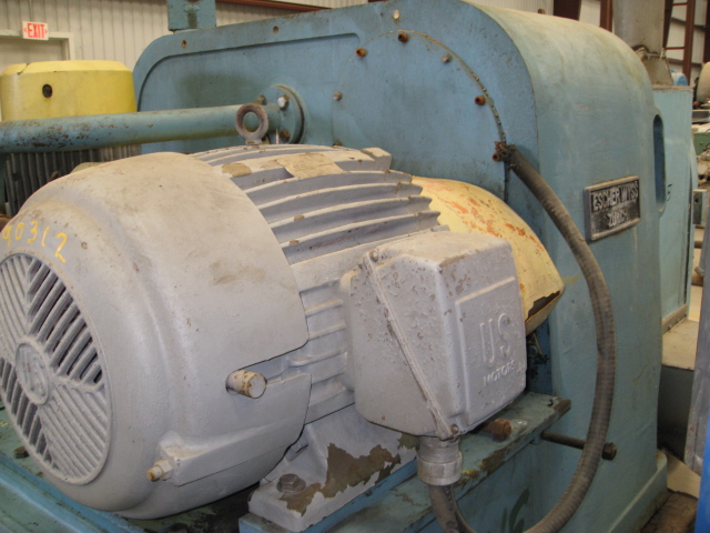 31" x 17" Escher-Wyss #P-5, 60 HP, 1775 RPM, pusher type, hydraulic drive, #90312 - Image 8