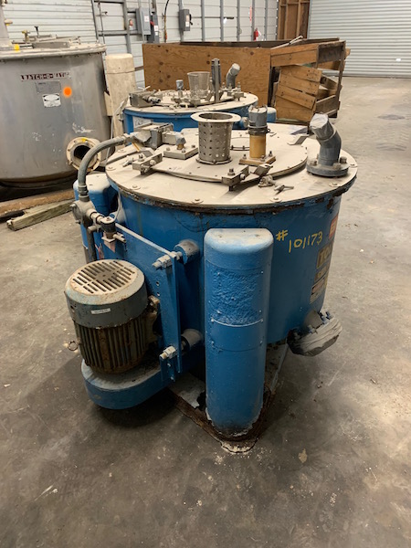 Ketema #Centerslung, 30" x 12", Perforated Bowl, Batch Type, Motor Drive, #101173 - Image 3