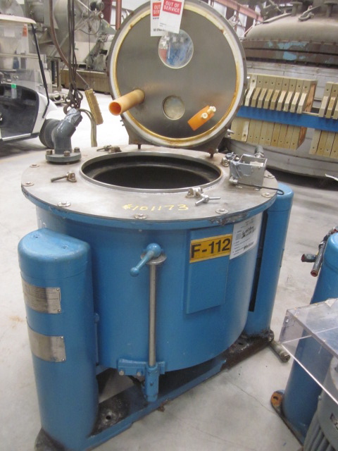 Ketema #Centerslung, 30" x 12", Perforated Bowl, Batch Type, Motor Drive, #101173 - Image 5