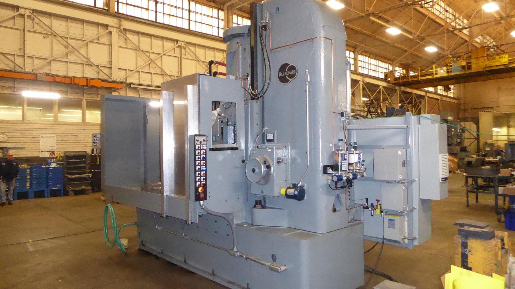 Blanchard #36HD-66, 66" mag chuck, 87" swg, 36" grinding wheel, remanufactured with warranty, #17065 - Image 2