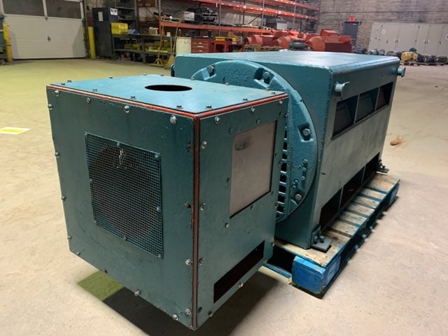 600 HP 1800 RPM General Electric, Frame 8210S, Drip-Proof Ball Bearing, 460 Volts - Image 3