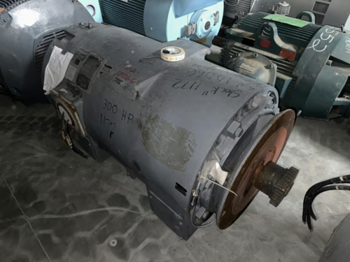 300 HP 1780 RPM General Electric, Frame 8110-DZ, TEFC, rebuilt, 4000 Volts - Image 1