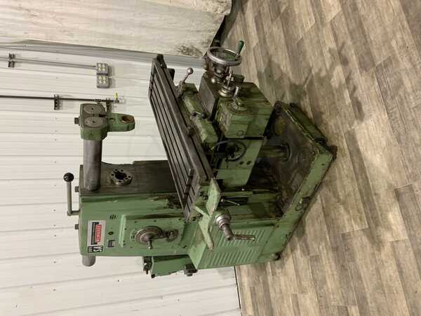 Kearney & Trecker #205SA, horizontal mill with vertical head, #12" x50" table, 5 HP, #72819 - Image 1