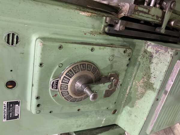 Kearney & Trecker #205SA, horizontal mill with vertical head, #12" x50" table, 5 HP, #72819 - Image 3