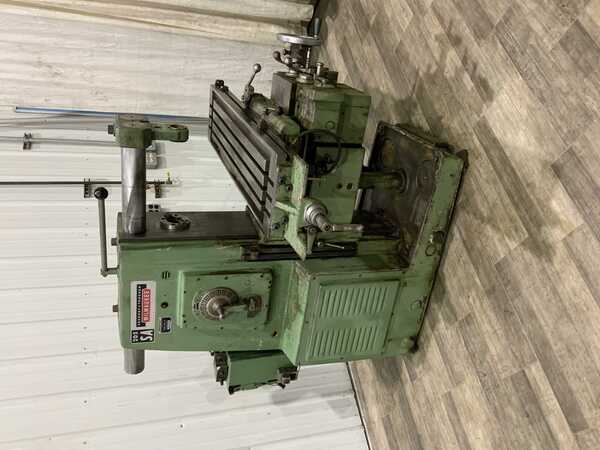 Kearney & Trecker #205SA, horizontal mill with vertical head, #12" x50" table, 5 HP, #72819 - Image 8