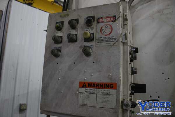 60 Ton, Minster #6, OBI press, 6" stroke, 13" Shut Height, 3" adj., air clutch, 90 SPM, #72698 - Image 2
