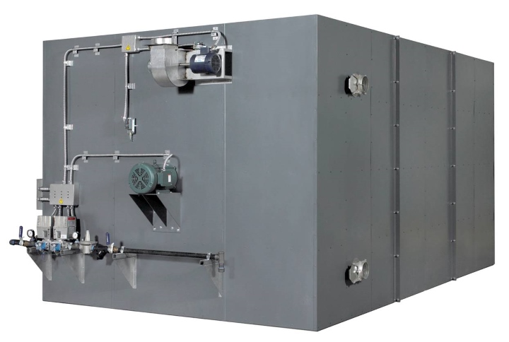 96" width x 96" H x 144" L FB Series, 500° F, gas fired, new - Image 3