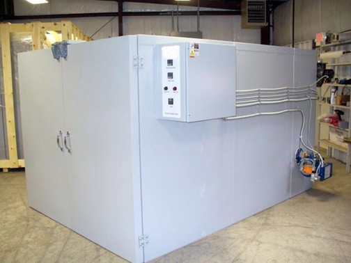 72" width x 72" H x 96" L FB Series, 500° F, gas fired, new - Image 1