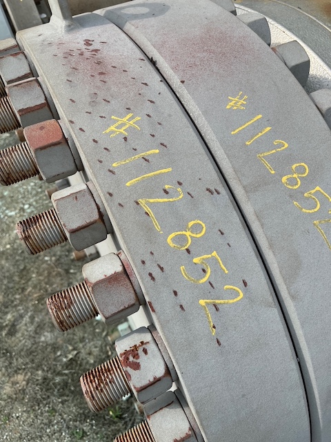 3007 sq.ft., 85 FV psi shell, Energy Exchanger Co, 1000 psi tubes, U-tube, horizontal - Image 7