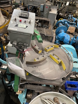 Parts Counter Turntable, Accra Wire #P-32, 32" table diameter, 1999 - Image 1