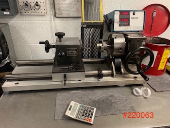 1000 lb. Carlson #HTT-1000, torsion tester, deflection: 1&deg;-2000&deg; then 1&deg;-20000&deg; (DRO) Torque: .1 to - Image 1