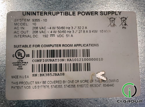 10.0 KVA Eaton 9155, uninterruptible power supplies system, 120/240 Volts - Image 2