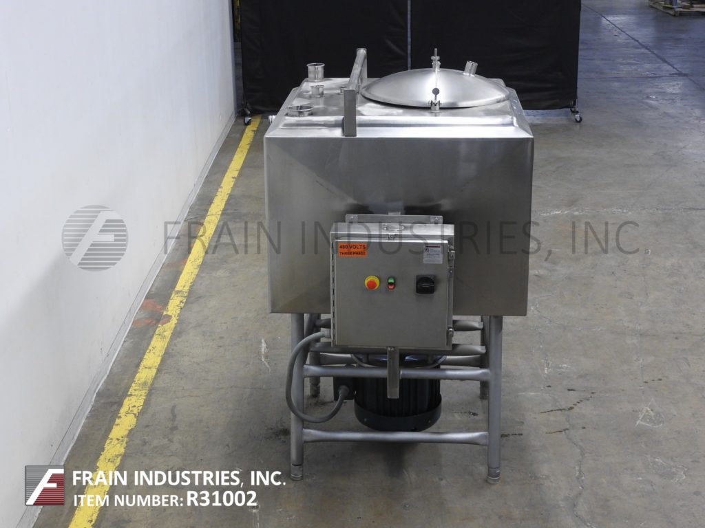Breddo #LDT, 200 gallon, Stainless Steel, high shear, side wall jacketed liquefier, 38" long x 38" wide x 28" - Image 3