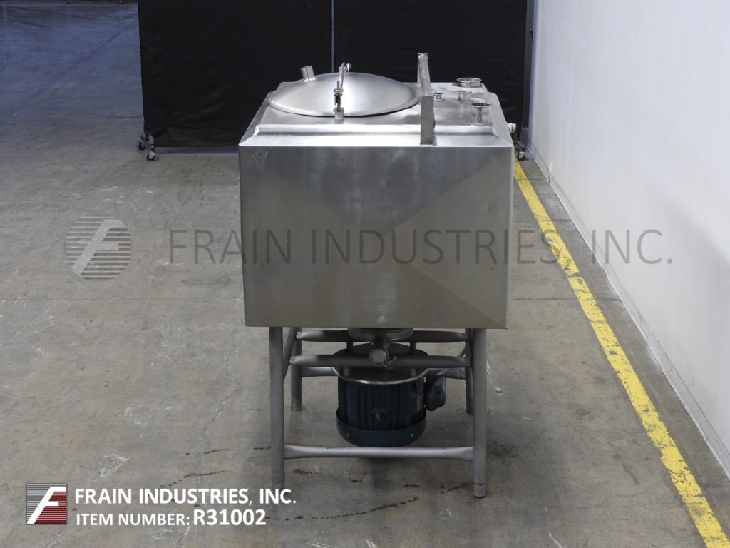 Breddo #LDT, 200 gallon, Stainless Steel, high shear, side wall jacketed liquefier, 38" long x 38" wide x 28" - Image 4