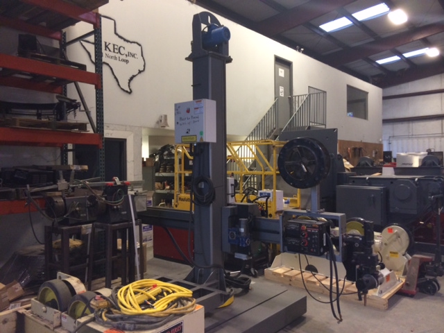 6' x 6' Profax #WM-66, sub-arc welding manipulator, in/out variable speed, up/down constant, 2013 - Image 1