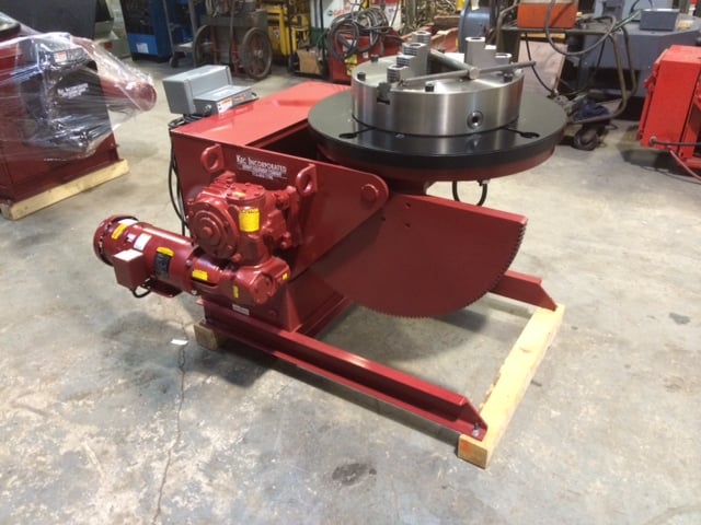 3000 lb. Preston-Eastin #30-6 KEC, welding positioner, 30" round table, 20" chuck, 2013 - Image 2