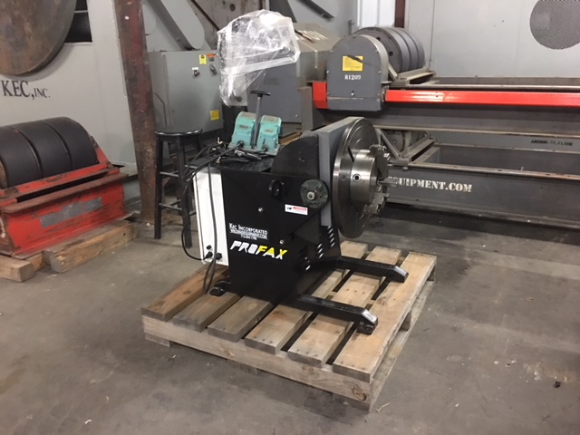 500 lb. Profax #WP-500, medium duty welding positioner, 19-5/8" round table, new, 2017 - Image 2