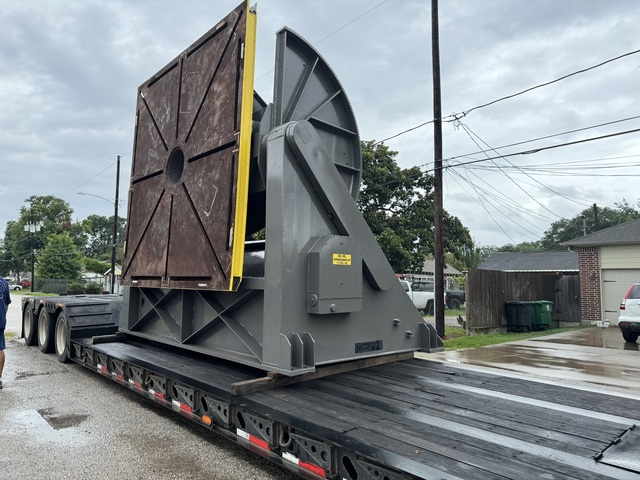 220000 lb. Aronson #G-2200, welding positioner, 10' x10'sqaure table, pendant Control - Image 1