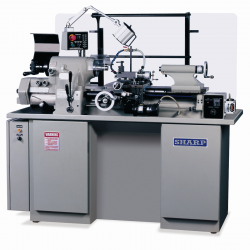 11" x 18" Sharp #1118H, precision toolroom lathe, 5 HP, splash guard, coolant system - Image 1