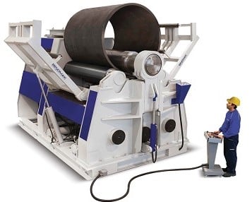 120" x 1-1/2" Bendmak #CY4R-HHS-540-30/50, 4-Roll Plate Roll - Image 1