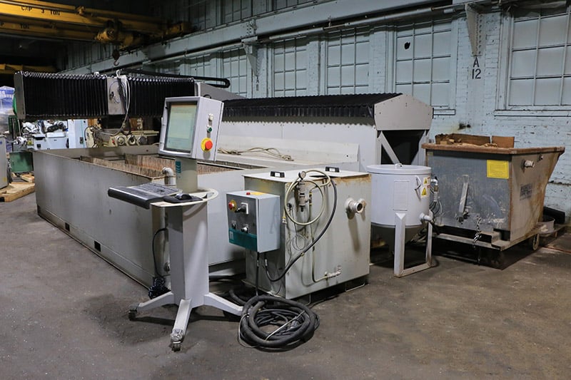 Flow #I-6012-IFB Waterjet Cutting System, 6' x 12' capacity, 100 HP, 87000 psi, 2007 - Image 1