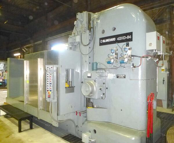 Blanchard #42HD-84, geared head vertical surface grinder, 84" chuck, 87" swing, #17079 - Image 1