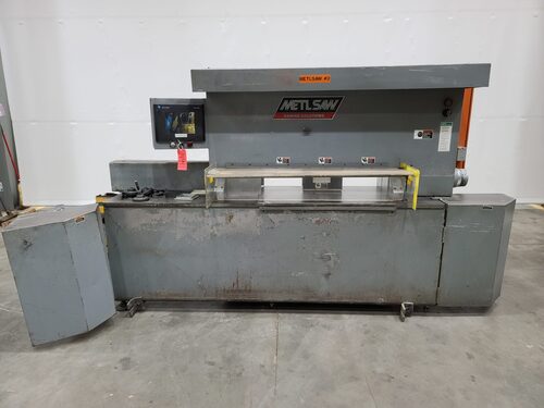 8" x 36" MetlSaw #CS2T8-16, fully automatic cut-off saw, 16' auto bar feed, 30 HP, #14911 - Image 2