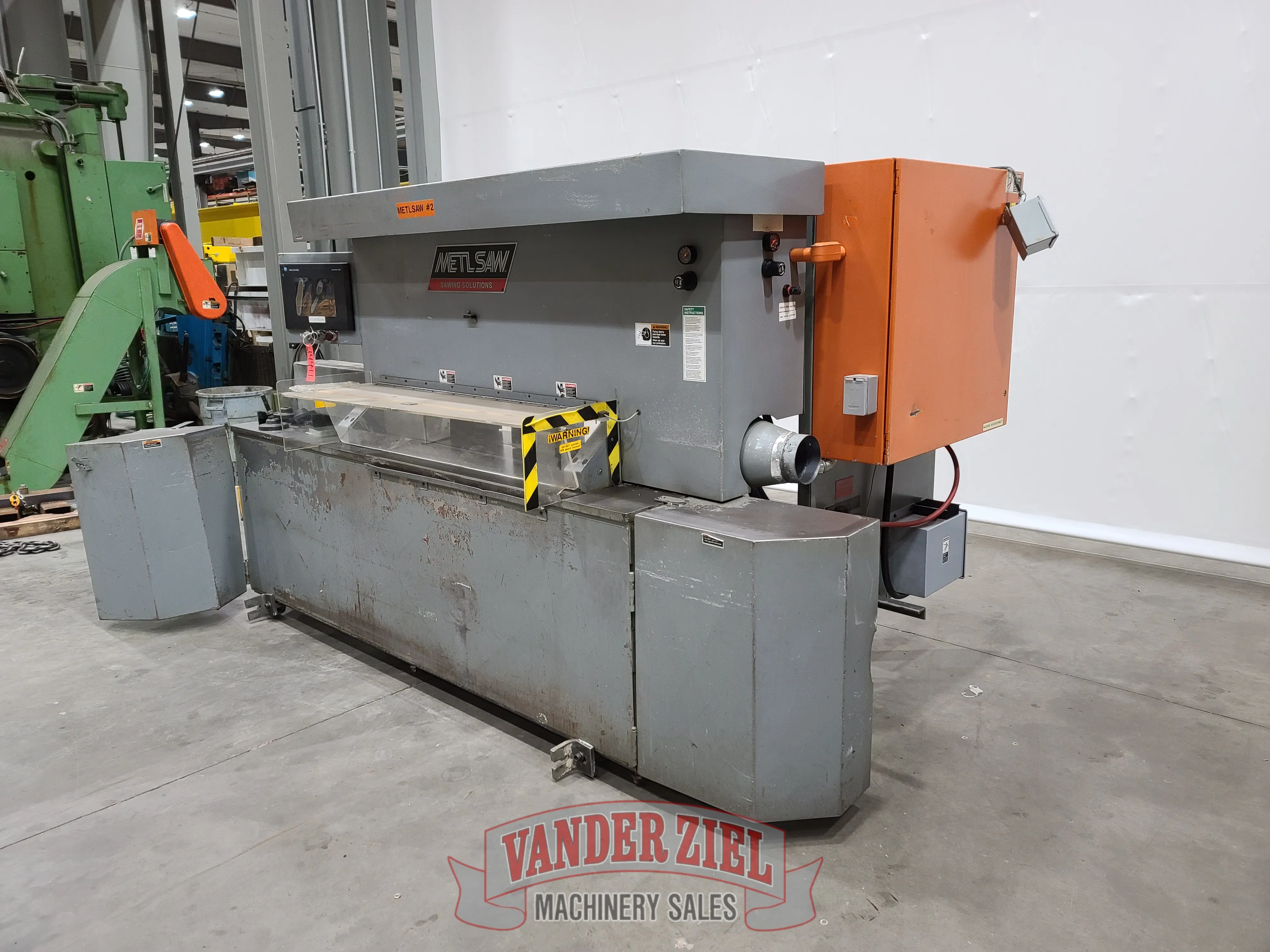 8" x 36" MetlSaw #CS2T8-16, fully automatic cut-off saw, 16' auto bar feed, 30 HP, #14911 - Image 2
