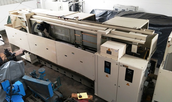 Okuma #LU-45, 33" swing, 24" chuck, 10" bore, 10 station turret, follow rest, OSP-E100L, 2002 - Image 4