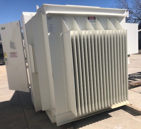 1000/1120 KVA 12470 Delta Pri. 800Y/462 Sec., Cooper, dead front, loop feed, Bayonet fused - Image 4