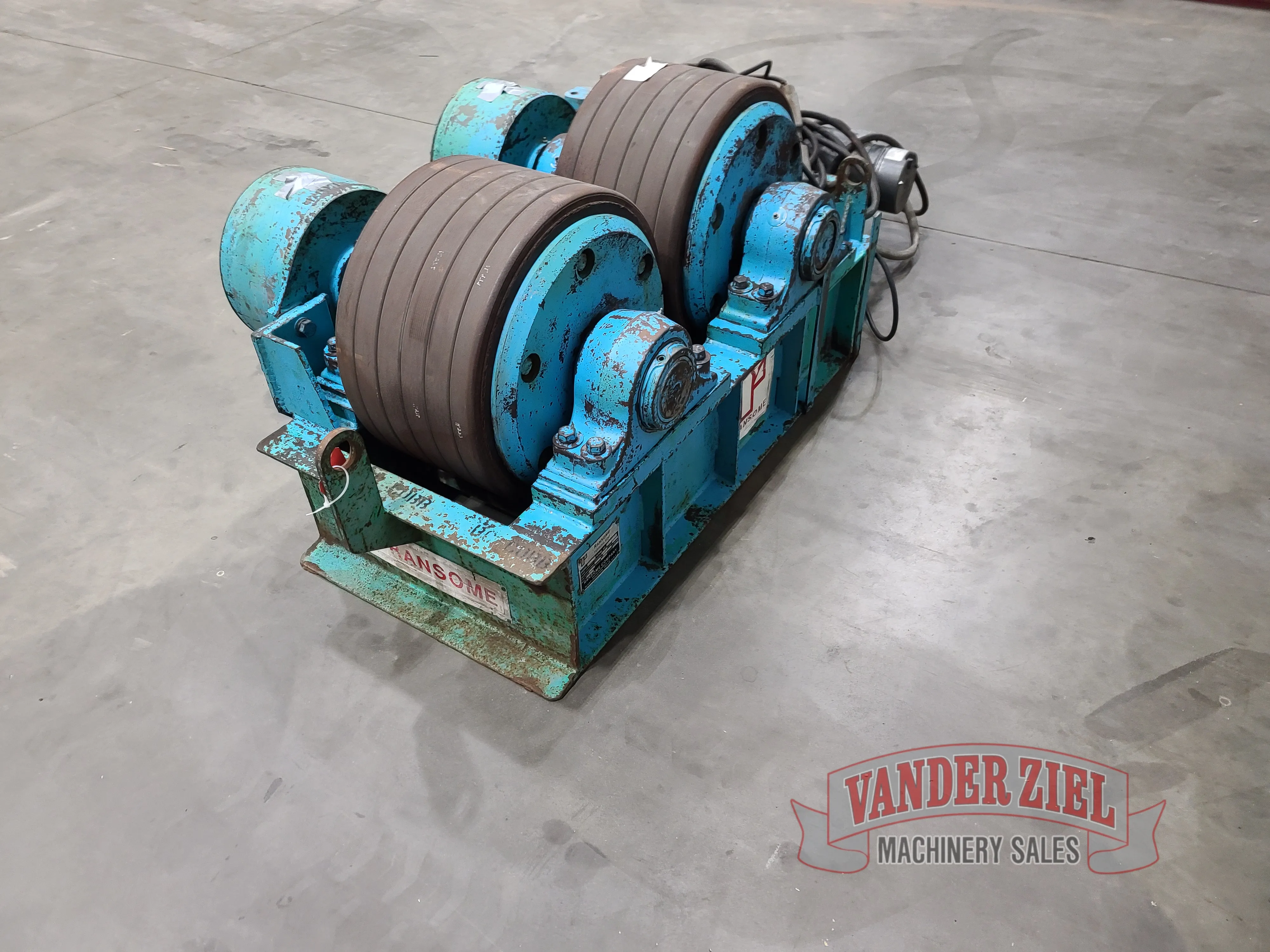 150 Ton, Ransome Micarta #150PRM, tank turning rolls, 300000 lb.,750 Tons weight capacity for set,  8"32" - Image 4