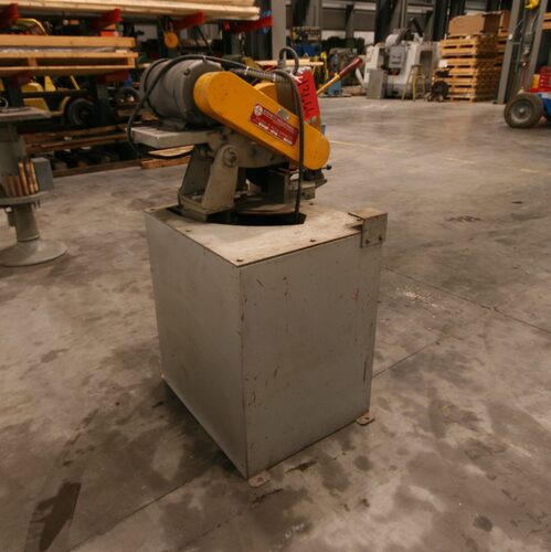 16" Everett #16MIT, Abrasive Double Mitering Cut-off Saw, 7-1/2 HP, Drive V belt, Spindle Bearings Sealed - Image 5