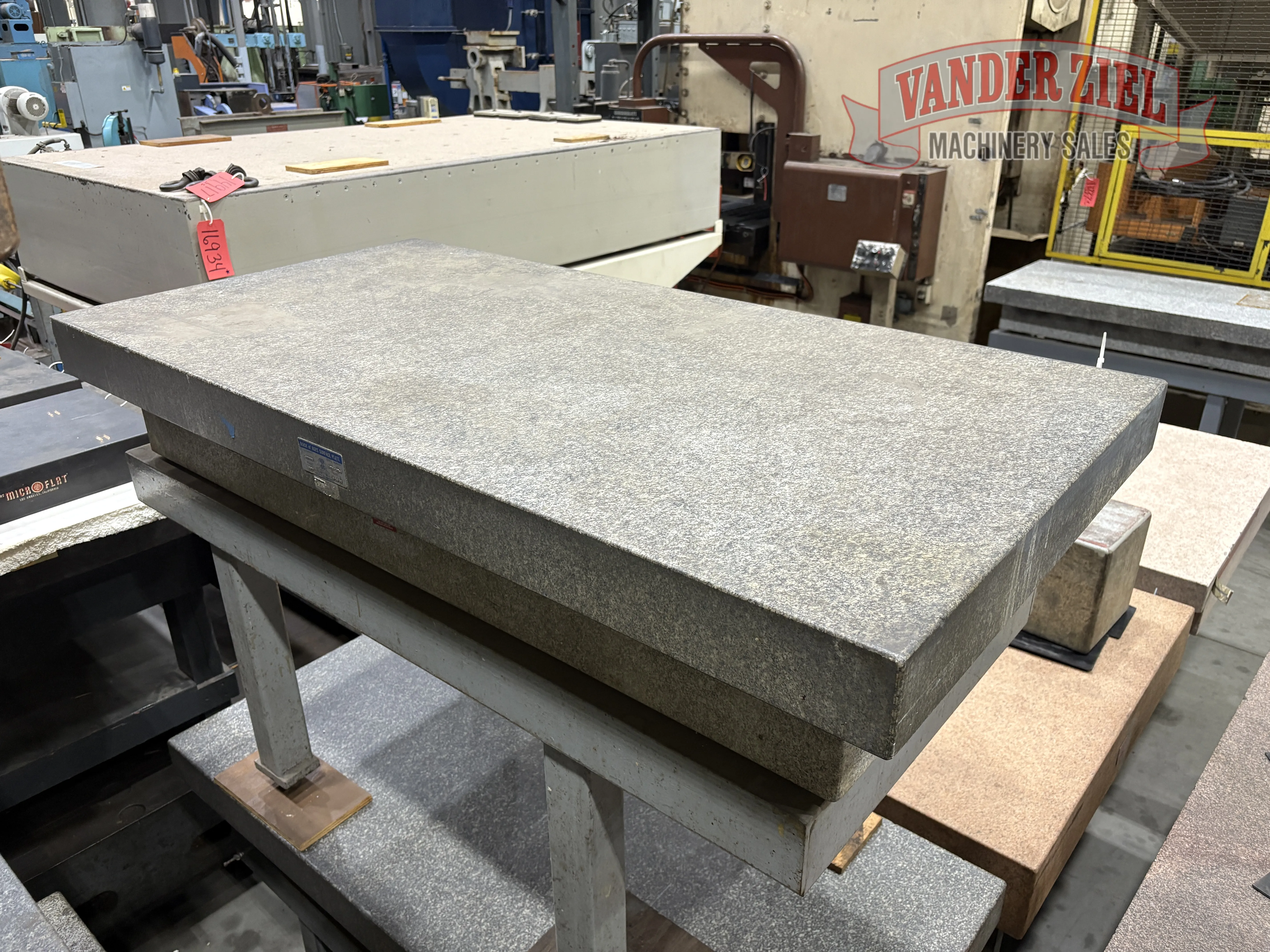 30" x 60" Granite Surface Combustion Plate, #14477 - Image 2