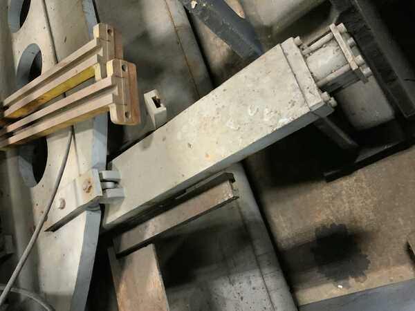 3/8" x 12' Lodge & Shipley #0612, power squaring shear, 36" Back Gauge, rebuilt 1990, #72137 - Image 9