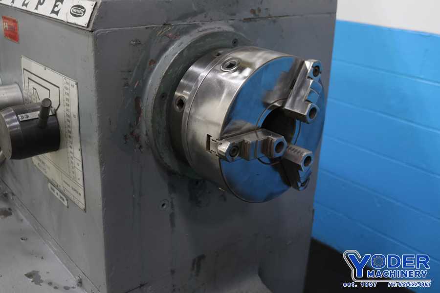 27" x 80" Timemaster #Super-M, gap bed engine lathe, 18-1/2" swing over cross slide, inch/metric, digital - Image 7
