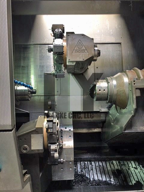 Index Traub #G200YB, CNC lathe, Siemens 840" C Control, 2002 - Image 2