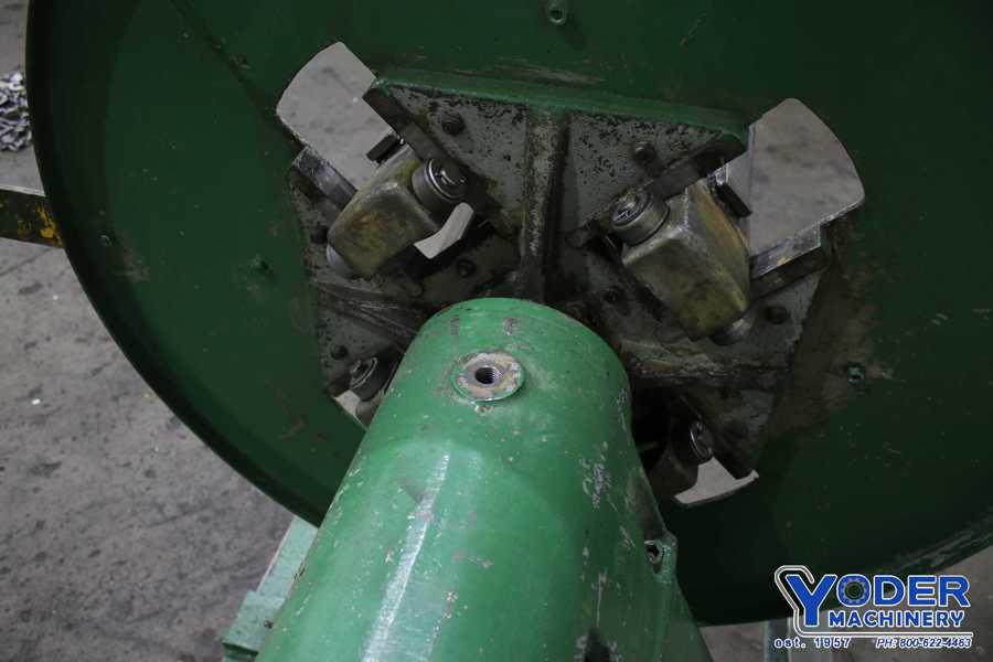 2500 lb. Littell #25-18, coil reel, 18" width, 48" outside dimensions, 15"-20" ID, manual expansion, #73910 - Image 5