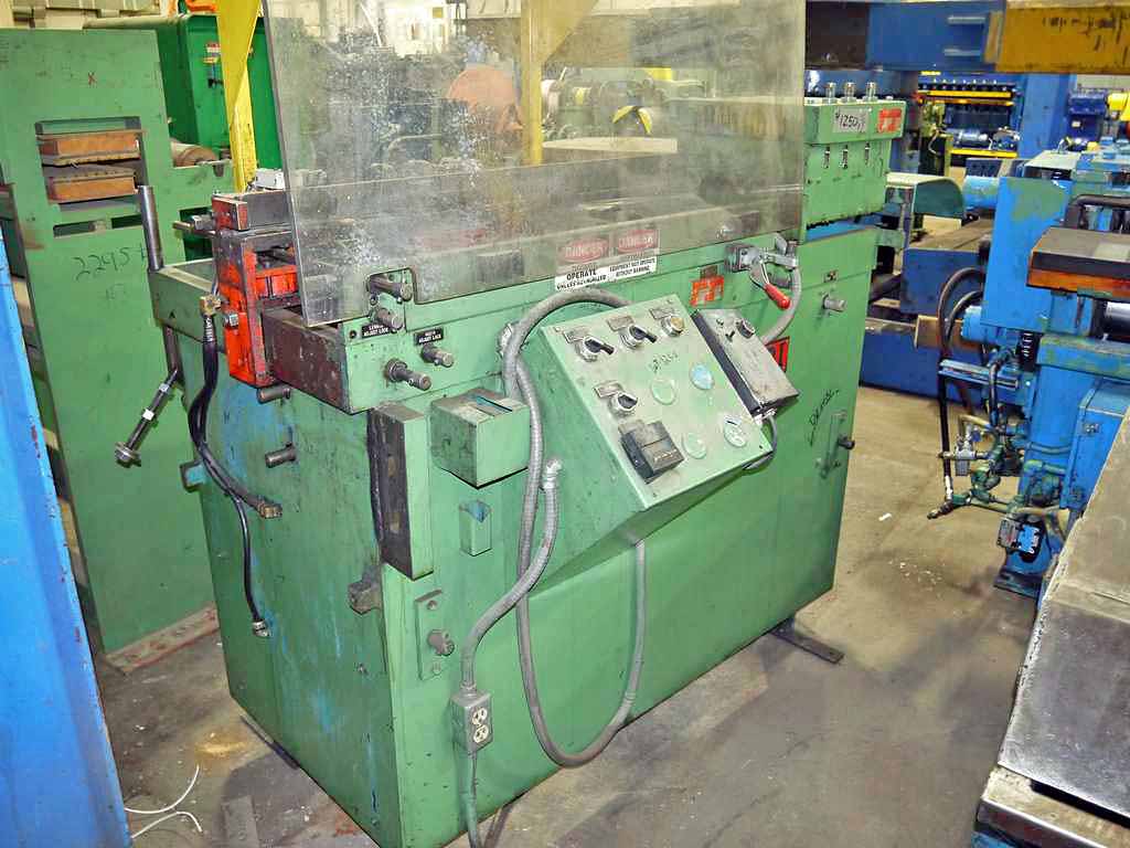 12" x .125" RBI #SP2-12-7, feeder straightener, 7-roll, 24" feed length, entry side guides - Image 2