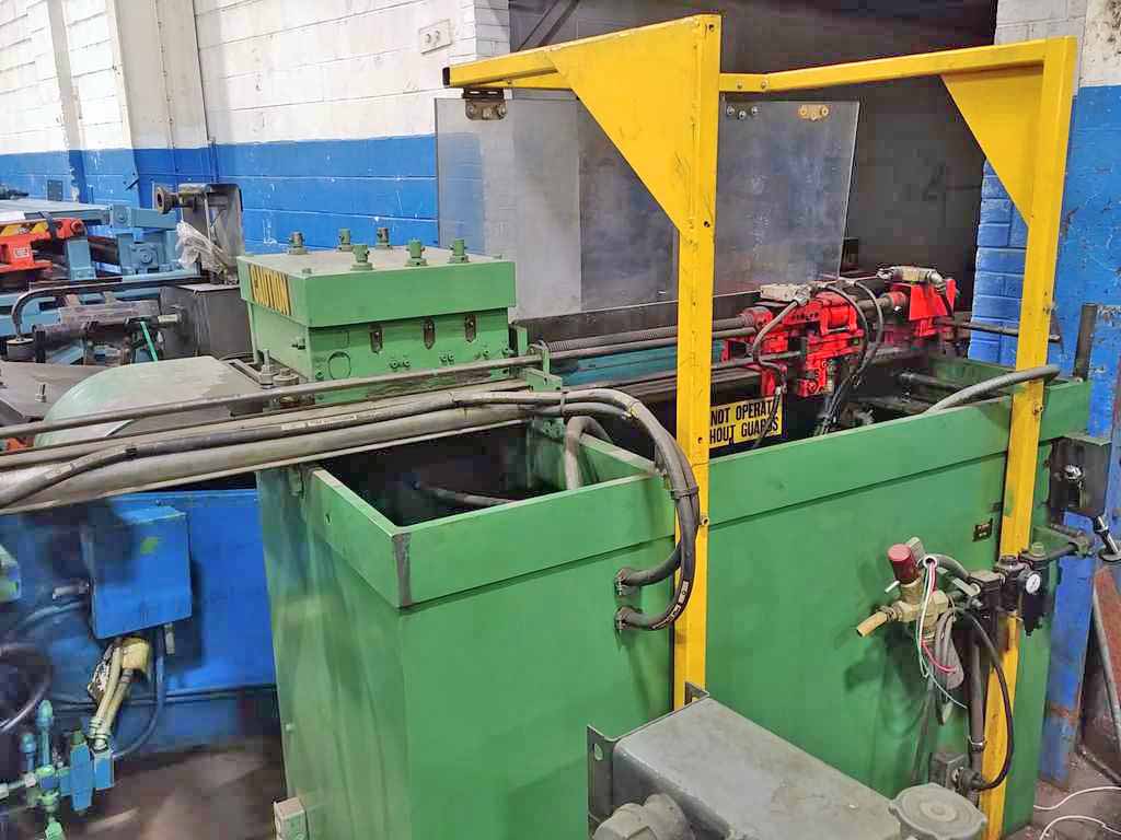 12" x .125" RBI #SP2-12-7, feeder straightener, 7-roll, 24" feed length, entry side guides - Image 9