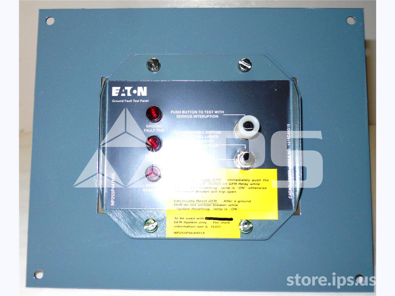 Ch Gftp Ground Fault Monitor Panel For Gfr1200, 120 Volts AC - Image 1