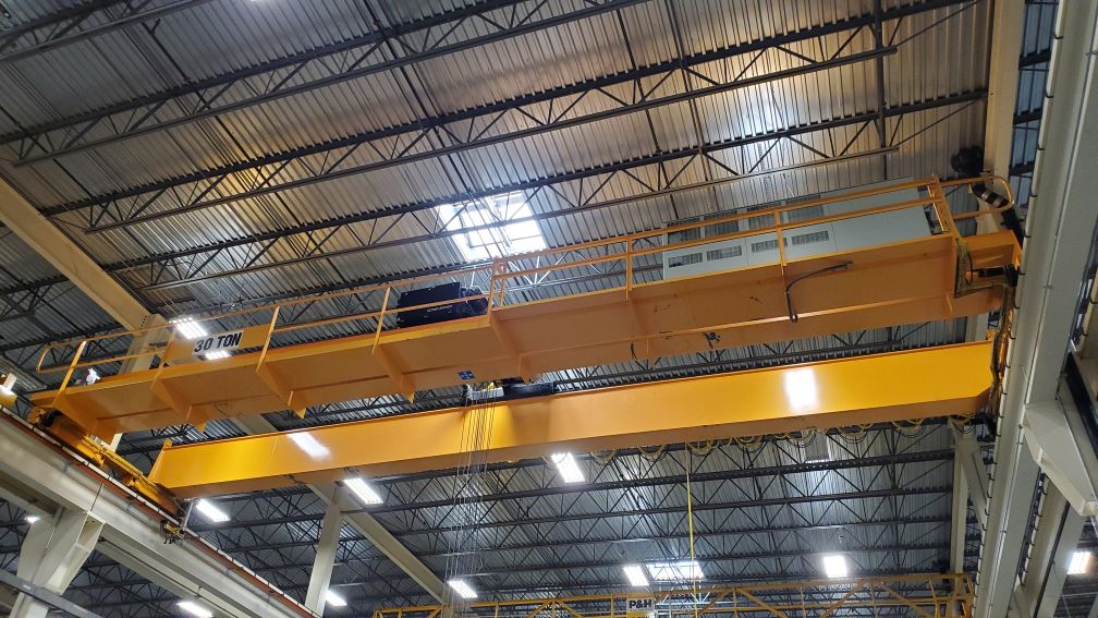 30 Ton, Kone, 47'6" Span, 31' lift, pendant, VFD all motions, 2014, #2205 - Image 6