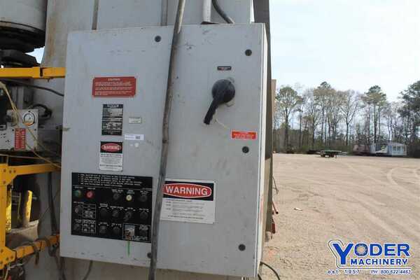 175 Ton, Pacific #175-12, hydraulic press brake, 12' overall, 125" between housing, 10" stroke, 15 HP, 2001 - Image 9