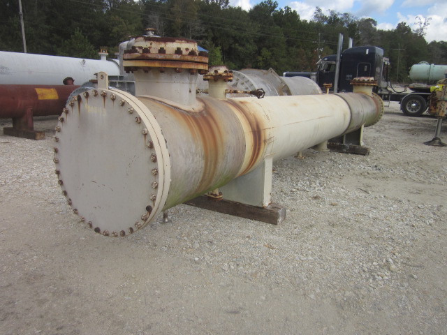 1722 sq.ft., 90 psi, Louisiana Heat, 140°F, 1" tube diameter, 14' tube length, 2' 7" shell diameter, 1990 - Image 4